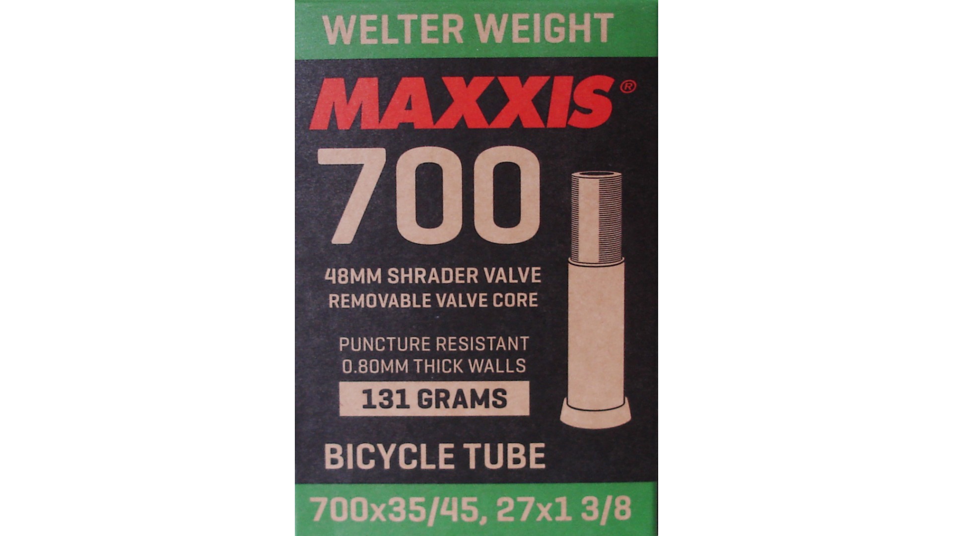 Камера Maxxis 700x35/45C, Welter Weight AV 48мм