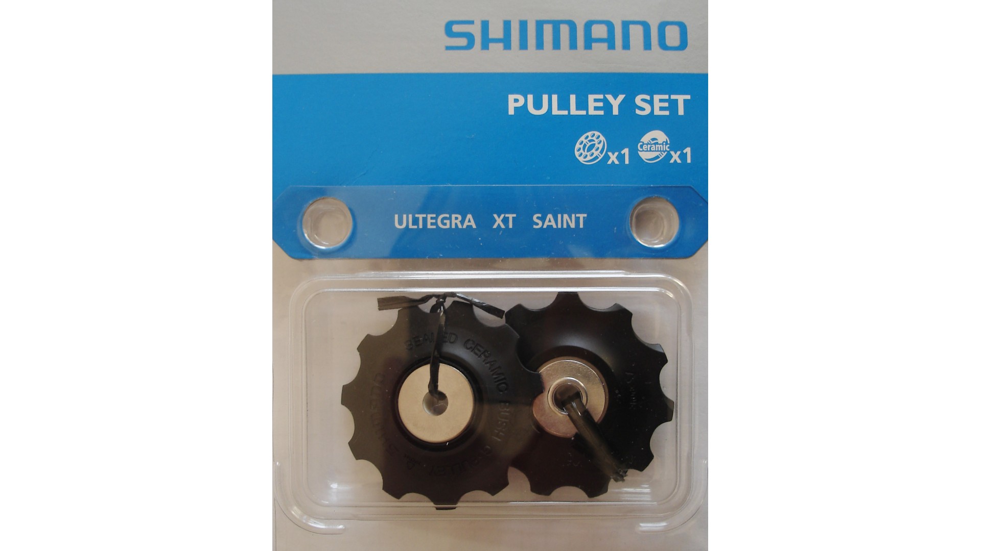 Ролики комплект к заднему переключателю Shimano XT/SAINT/Ultegra, верх+нижн.