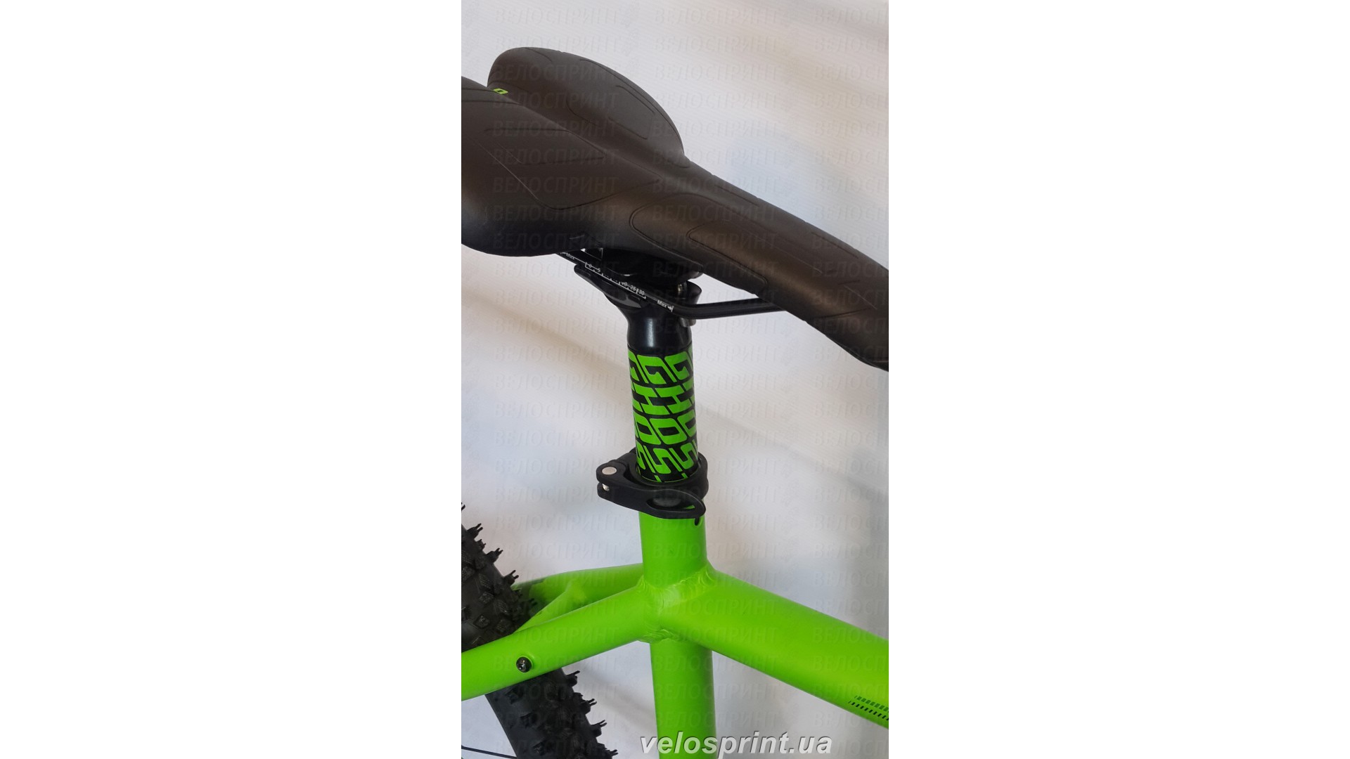 Велосипед GHOST Kato 3 green/darkgreen/black седло год 2016
