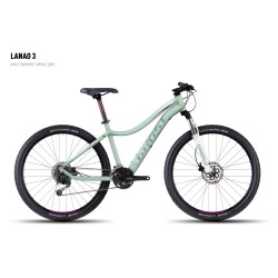 Велосипед GHOST Lanao 3 mint/darkmint/white/pink год 2016