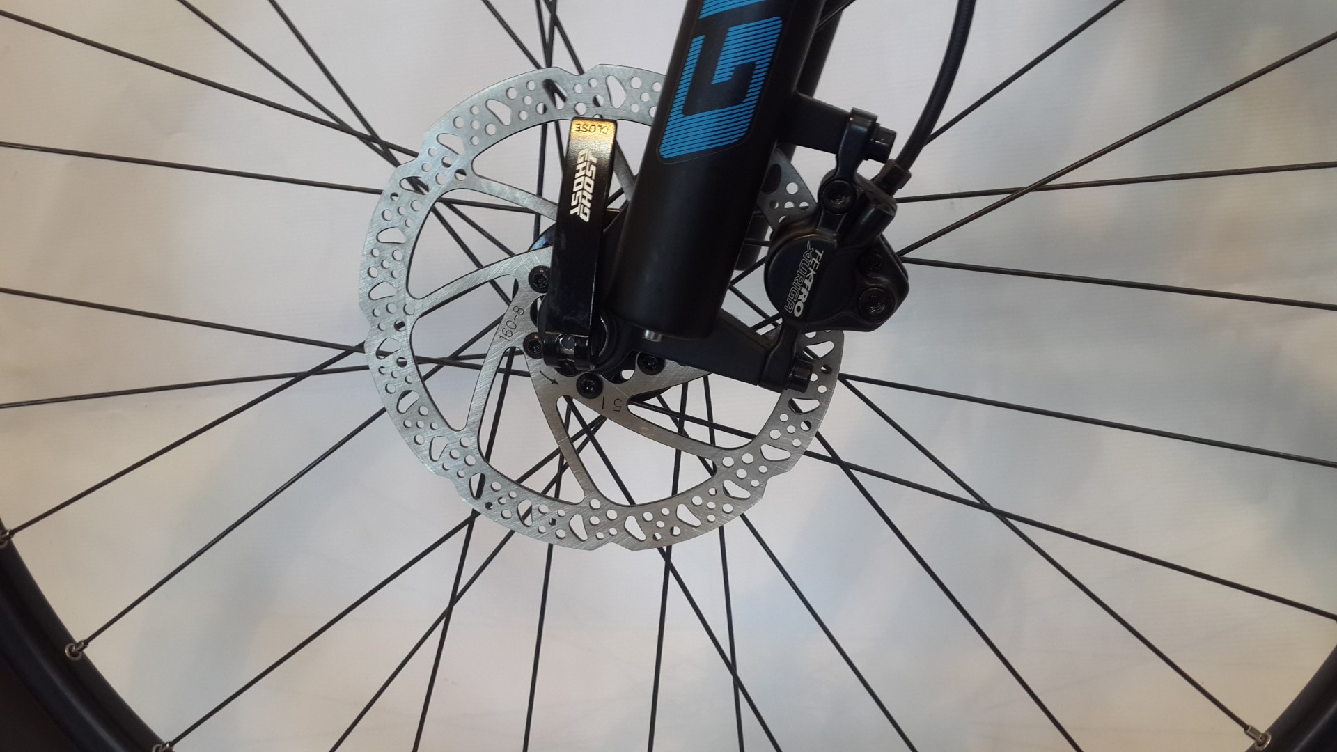 Велосипед GHOST Kato 2 blue/darkblue/black передний тормоз год 2016