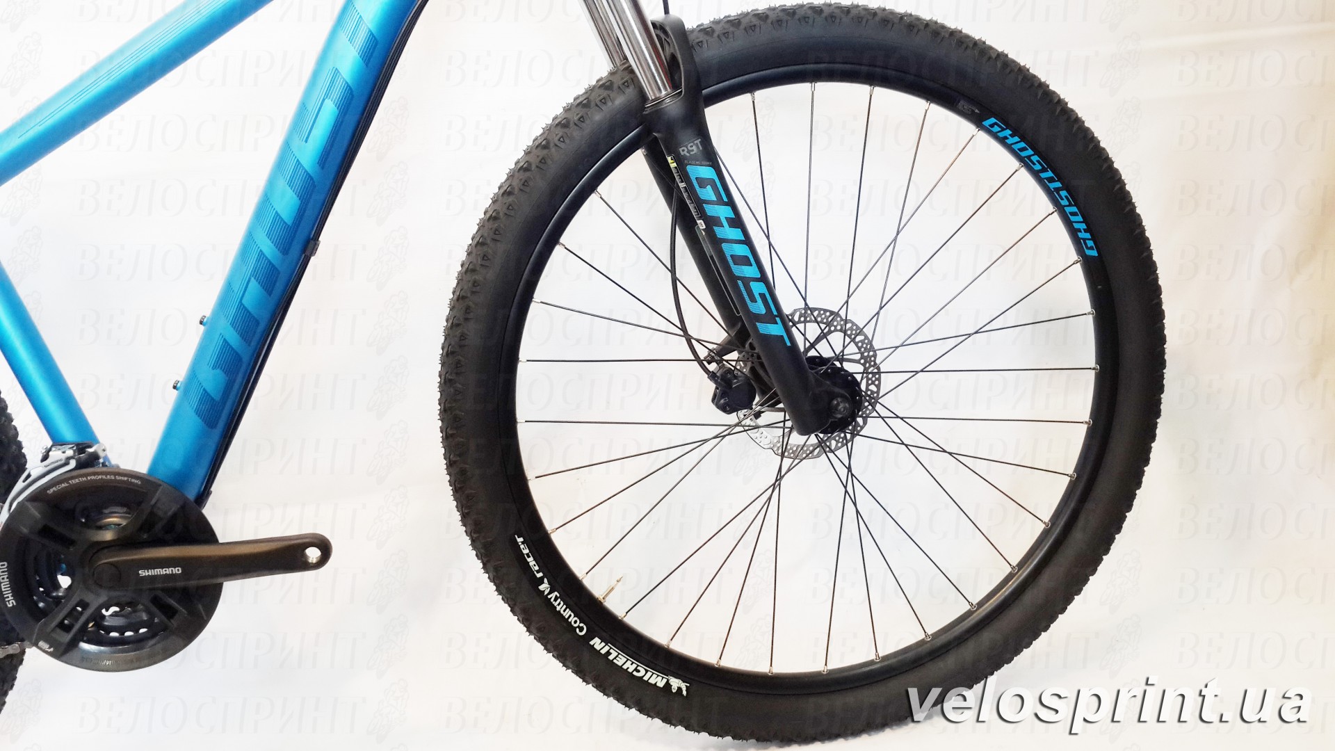 Велосипед GHOST Tacana 1 blue/darkblue/black передний тормоз год 2016