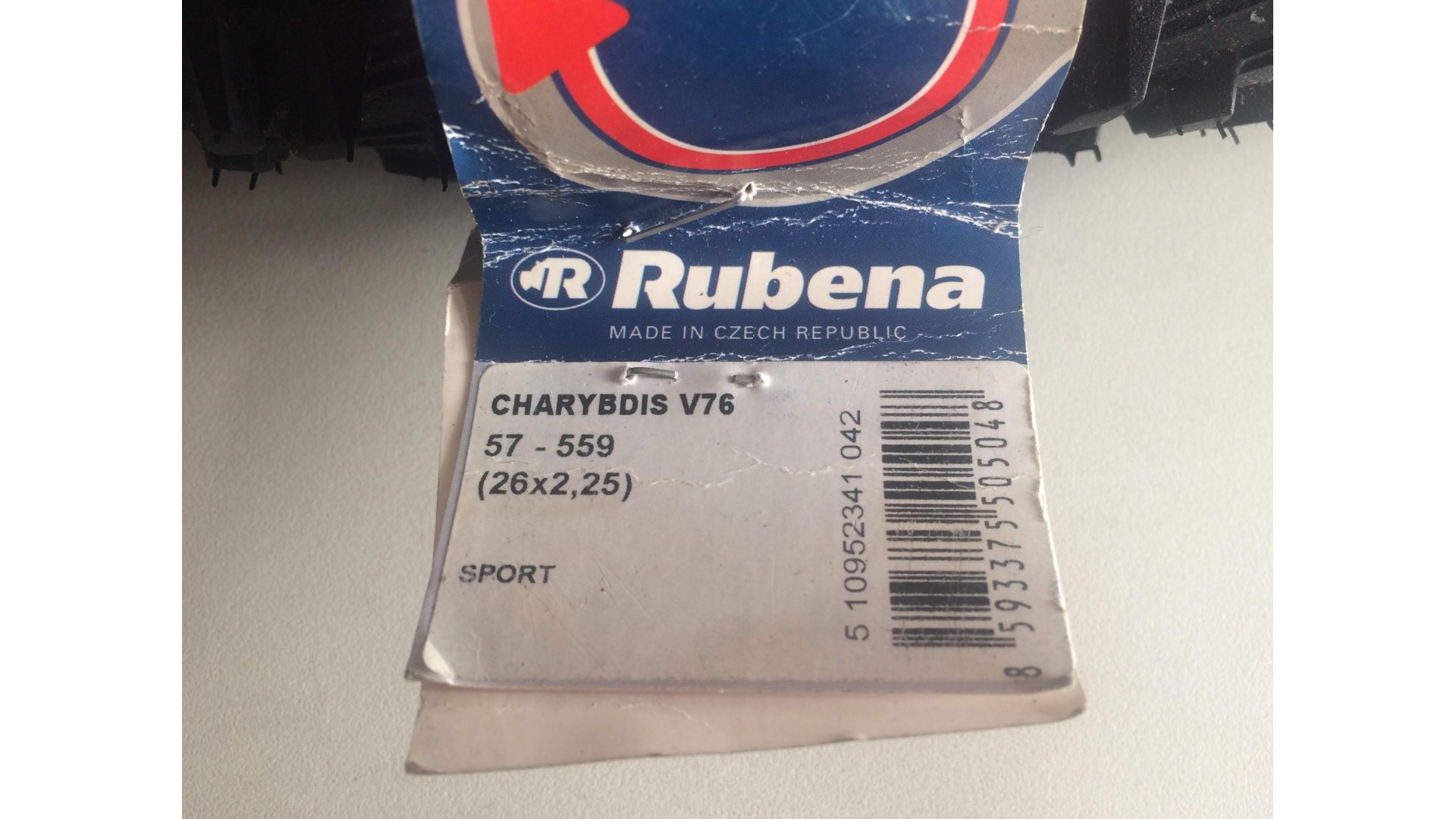 Покрышка RUBENA 26 x 2,25 CHARYBDIS Sport SKIN WALL V76 ф2
