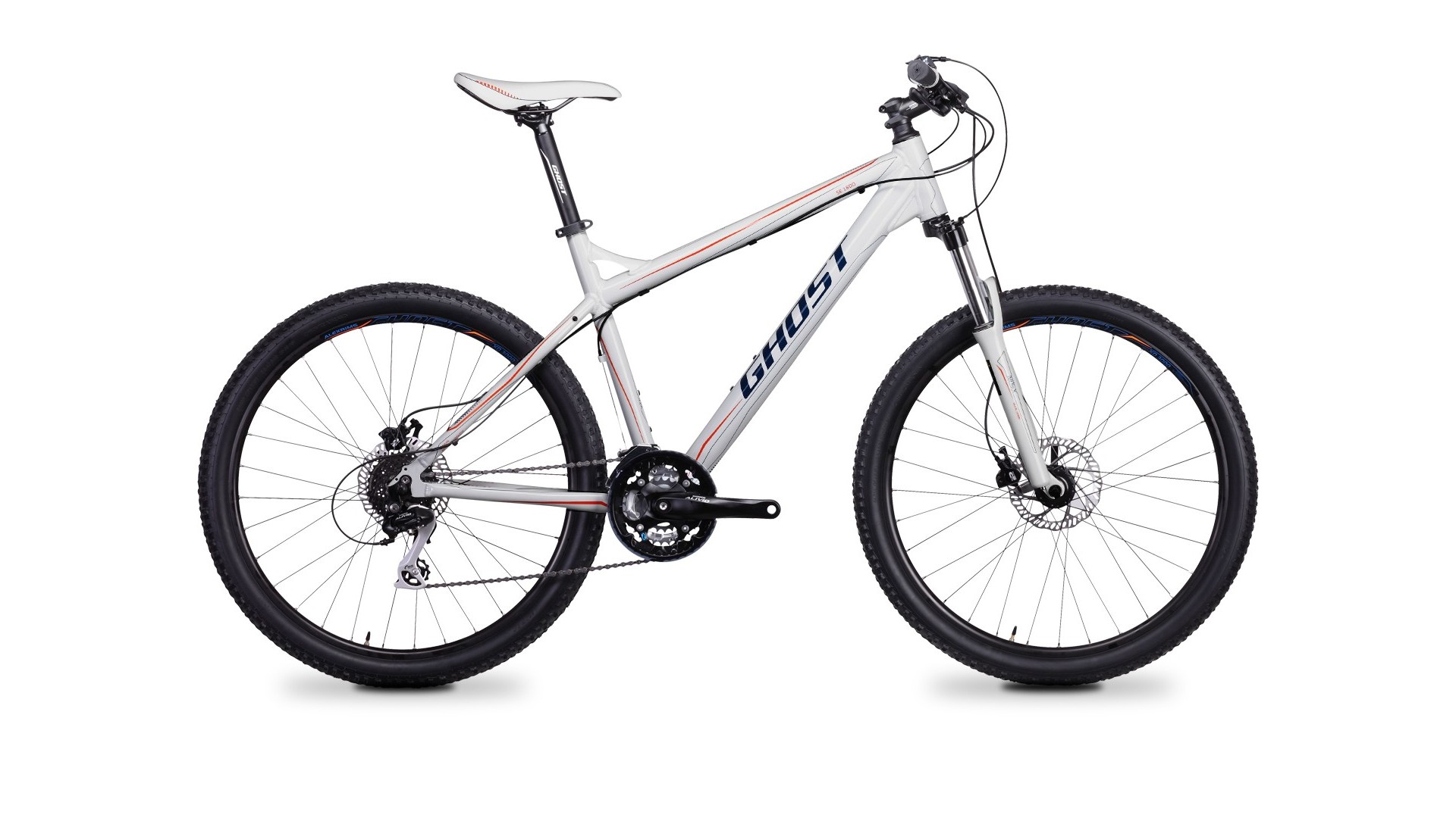 Велосипед GHOST SE 1800 white/orange/petrol год 2014