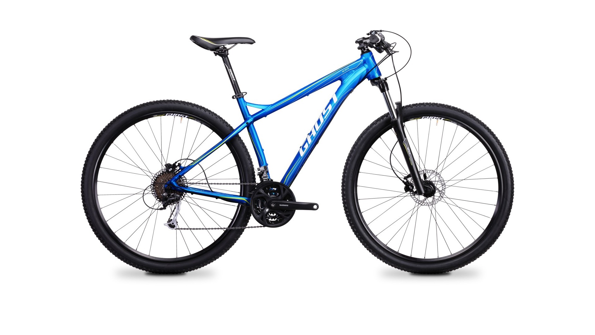 Велосипед GHOST SE 2919 blue/white/green год 2014