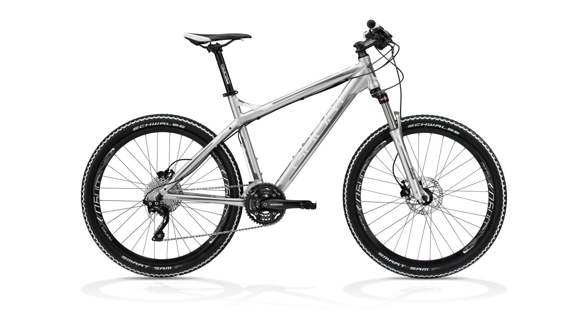 Велосипед GHOST SE 4000 grey/white/grey год 2013