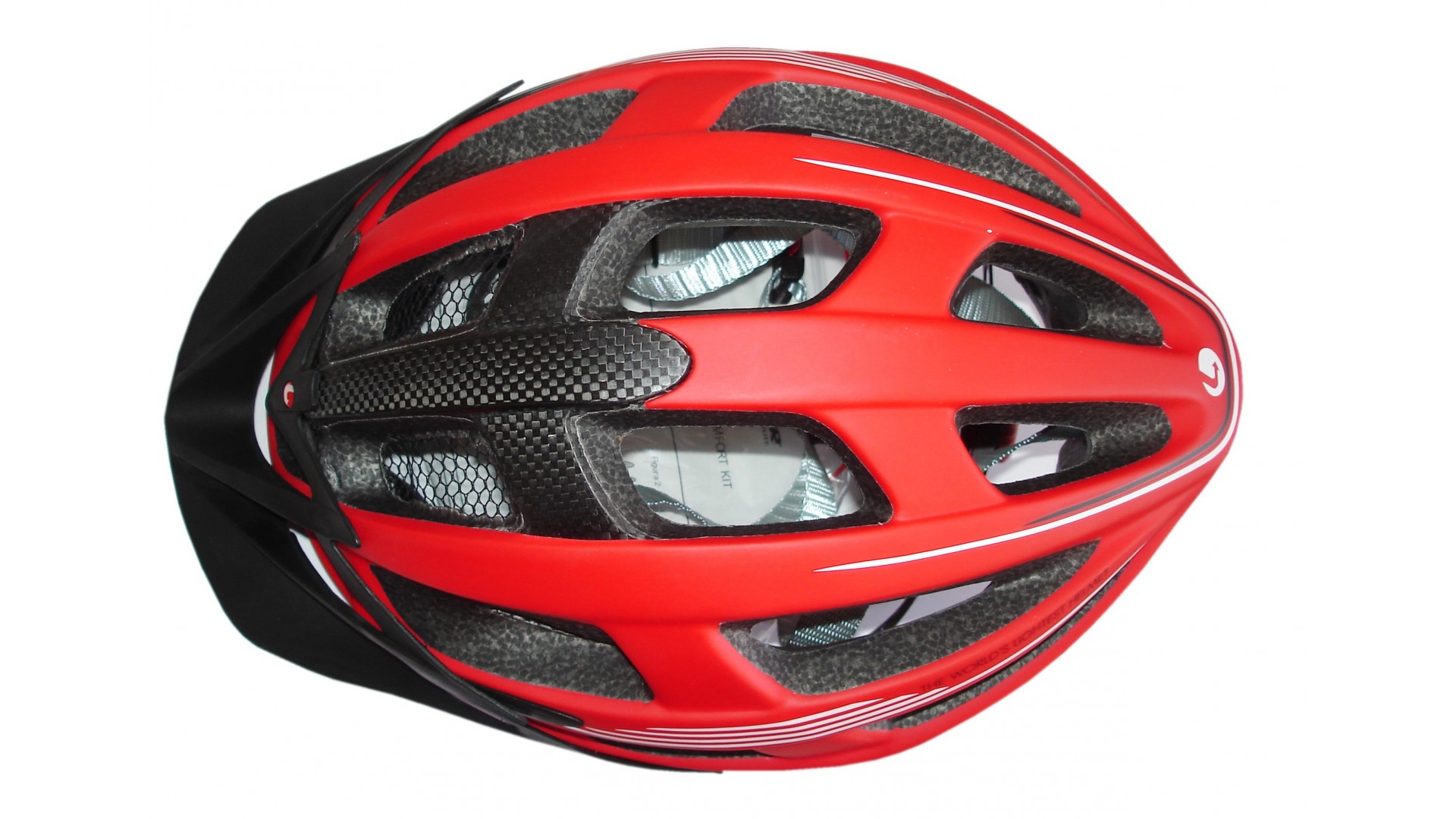 Велошлем Limar carbon ultralight matt red
