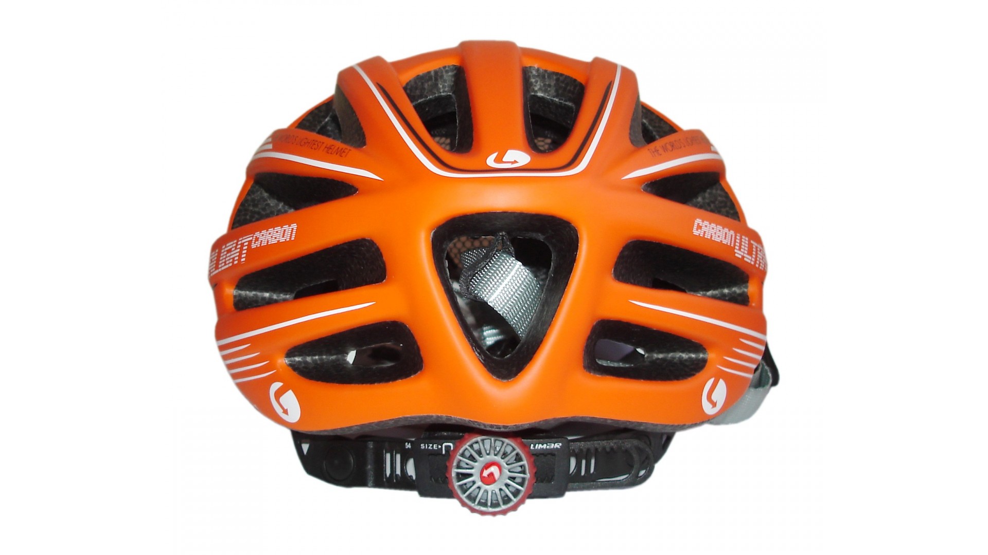 Велошлем Limar carbon ultralight matt orange